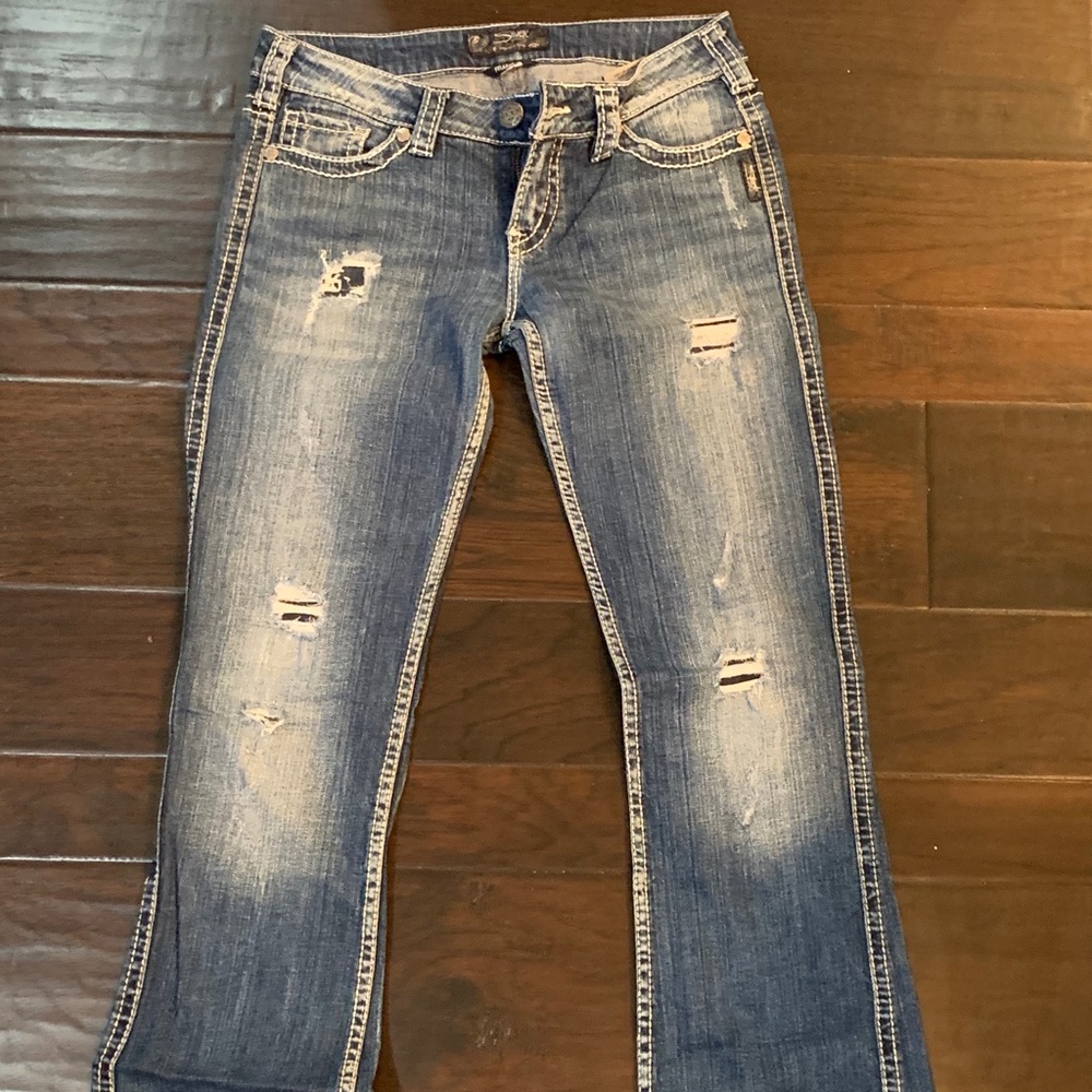 Silver Frances 28W/33L Boot Cut